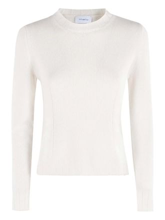 Malo crew-neck sweater - women - Cashmere - 40 - White