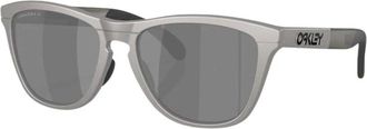 Oakley Frogskins Range - Heren - Zonnebrillen - Grijs - 55 MM - Accessoires