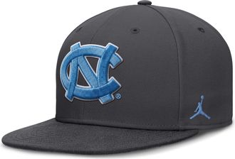 Nike Mens North Carolina Pro Jordan Brand Dri-FIT College Fitted Hat in Grey | JC1106FNCN-RY6