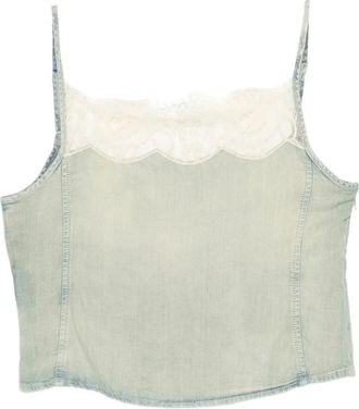 Diesel Sleeveless Tops - Dames - Tops zonder mouwen - Blauw - M - Tops
