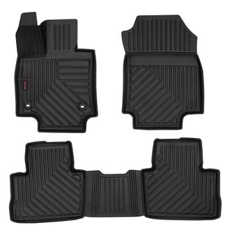 OEM Alfombrillas De Goma 3d Para Coche: Suzuki Across (suv, 2020-) - Borde De 5 Cm
