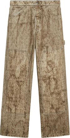 1989 STUDIO Cargo broek - Heren - Wijde Broeken - Bruin - W32 - Broeken