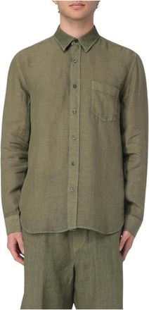 120% Lino Uomo, Magliette, Verde, XL, new