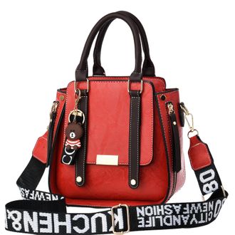 Generic Kexpery Womens PU Leather Handbag Large Capacity Adjustable Shoulder Bag for Work, Outing and Travel