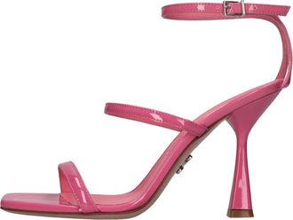 Sergio Levantesi Telen 23 - Dames - Sandalen met hakken - Roze - 36 EU - Leer - Schoenen