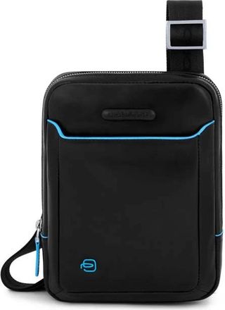 Piquadro Mens crossbody bag - Heren - Schoudertassen - Zwart - ONE Size - Tassen