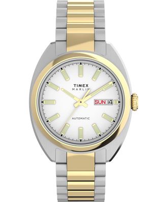 Timex Marlin Mens Multicolour Watch TW2Y65100 Stainless Steel - One Size