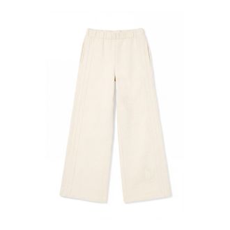 Freddy Pantaloni Wide Leg Donna in Cotone Effetto Delav&eacute;