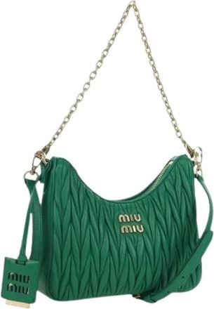 Miu Miu Pre-owned Shoulder Bag - - Pre-owned - Donna - Verde - ONE SIZE