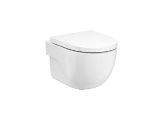 Roca Roca - A346244000 Meridian-n Compacto Inodoro Rimless Suspendido Fijaciones Ocultas Blanco - Asiento: Sin Asiento - Asiento: Sin Asiento - Ref: A34624