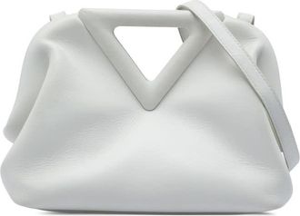 Bottega Veneta Pre-owned Bottega Veneta Small Leather The Point Triangle Satchel Ladies 1CFYWF4CXVUN16Y7