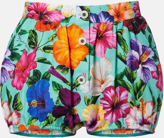 Dolce & Gabbana Floral cotton shorts