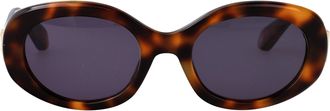 Roberto Cavalli Oval Sunglasses Src142 M 09 Aj