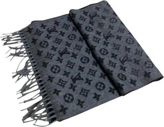 Louis Vuitton Pre-owned Vintage Stola - Heren - Vintage Accessoires - Zwart - ONE Size - Vintage