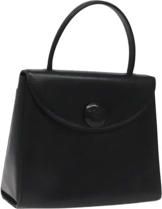 Givenchy Tweedehands leren handtassen - Dames - Vintage Handtas - Zwart - ONE Size - Leer - Vintage