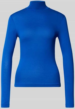 Tommy Hilfiger Slim Fit Langarmshirt aus Viskose-Mix in Royal, Größe XXL