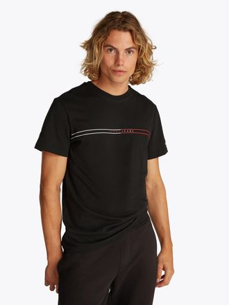 Tommy Jeans TJM SLIM ENTRY GRAPHIC TEE EXT Mit Rundhalsausschnitt