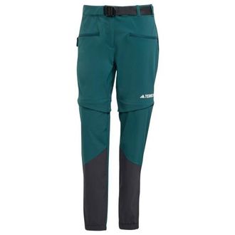 ADIDAS TERREX Utilitas ZO Pants Zip-Off-Hose f&uuml;r Damen | blau