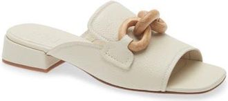 Pedro Garcia Enna Slide Sandal in Ivory Petitgrain Oak at Nordstrom, Size 10.5Us