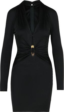 Versace Black Viscose Dress