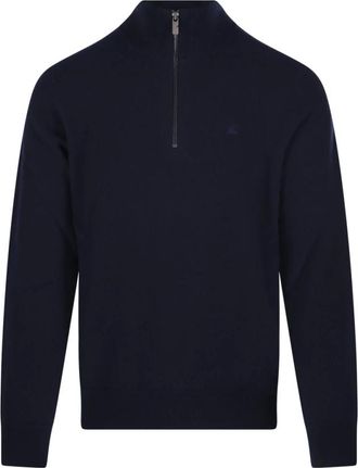 Burberry Navy Jumper with Artistic Design