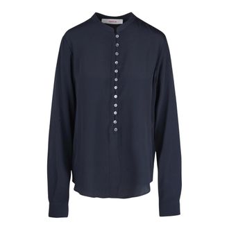 Jucca Shirts, female, Black, Size: L Korean collar shirt