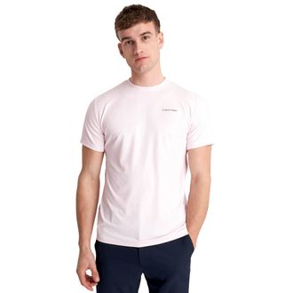 Calvin Klein Mens Newport Moisture Wicking T-Shirt - Pink - L