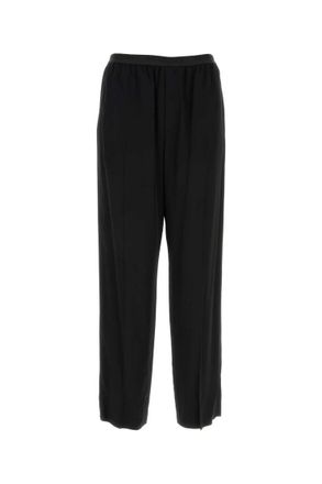 Balenciaga Black Wide-leg Pants