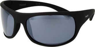 Polaroid Zwarte Plastic Zonnebril