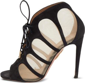 Aquazzura Stivaletti Pre-owned 110mm - Nero