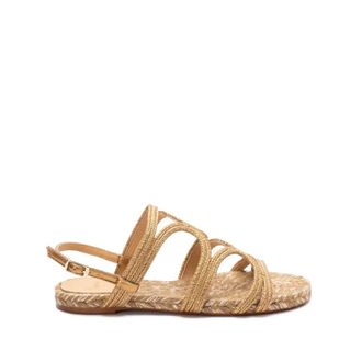 Castaner Flat Sandals, female, Gray, Size: 11 US Pitra Flat Sandal