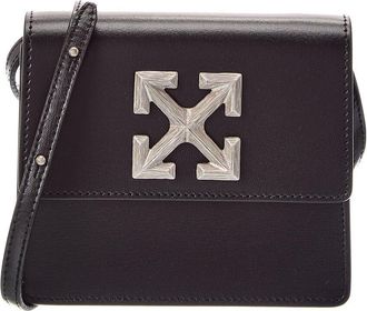 Off-white Jitney Leather Shoulder Bag