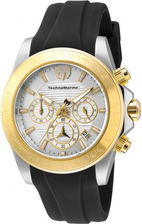 Technomarine Manta Chronograph Quartz Silver Dial Mens Watch TM-219033