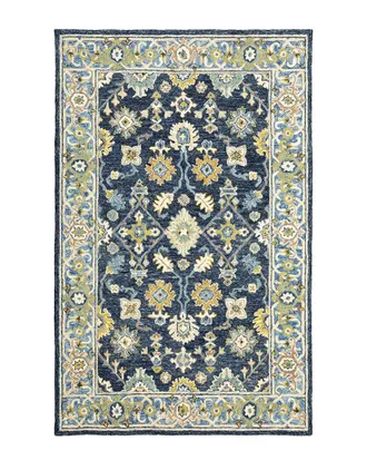 Style Haven Stylehaven Artistry Bohemian Hand-Crafted Wool Area Rug