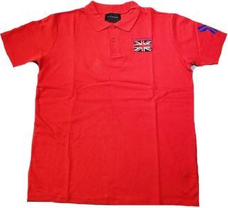 John Richmond Rood Poloshirt - Heren - Polos - Rood - XS - Tops