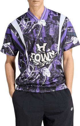 adidas FIFA World Cup 2026 Houston Soccer Jersey in Purple Rush/White at Nordstrom, Size Xx-Large