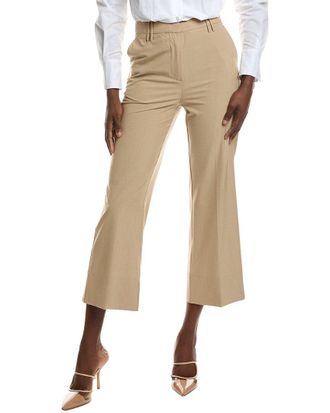 Ganni Drapey Melange Cropped Pant