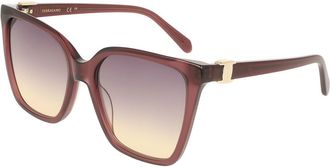 Ferragamo SF2121S 512 Womens Sunglasses Purple Size 57