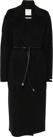 Sportmax Zannata Belted Notch-lapel Coat