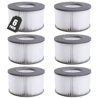 OEM Filtro Crezuo Spa Lite Para Mspa, 6 Filtros Para Whirlpool Mspa (a Partir De 2020), Filtro Para Mspa Lite, Cartucho De Filtro De Agua Para Piscinas In
