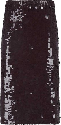 P.A.R.O.S.H. P. A.R. O.S. H. Sequin Midi Skirt