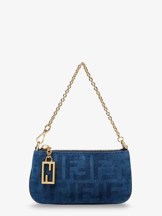 Fendi Portamonete in denim FF - FENDI - gender_Woman