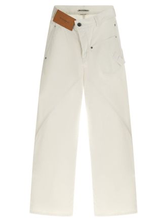 J.W.Anderson J. W.Anderson Womens Twisted Workwear Jeans