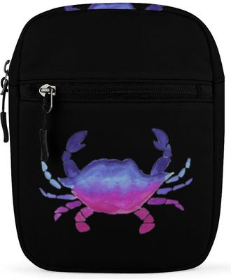 Generic Crabby Days Crossbody Bag Adjustable Satchel Cute Shoulder Bag Lightweight Sling Bags