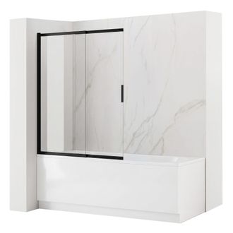 Rea Rea Mampara De Ba&ntilde;era Corredera Dario Black 120