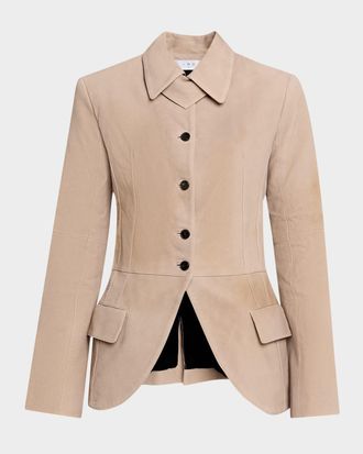 Iro Rosario Tailored Leather Blazer