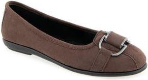 Aerosoles Bentley Ballet Flat in Java Faux Suede at Nordstrom Rack, Size 6.5