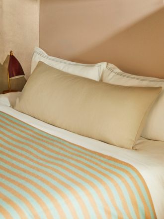 Studio Shamshiri Handwoven Cashmere Lumbar Cushion (48in/1.2m)