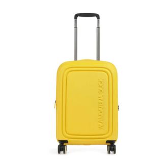 Mandarina Duck Logoduck+ Spinner - unisex - Handbagage koffer - Geel - ONE Size - Polyester - Koffers