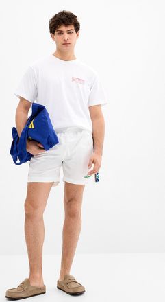 On Vacation Mens Sorrento Resort white swimsuit